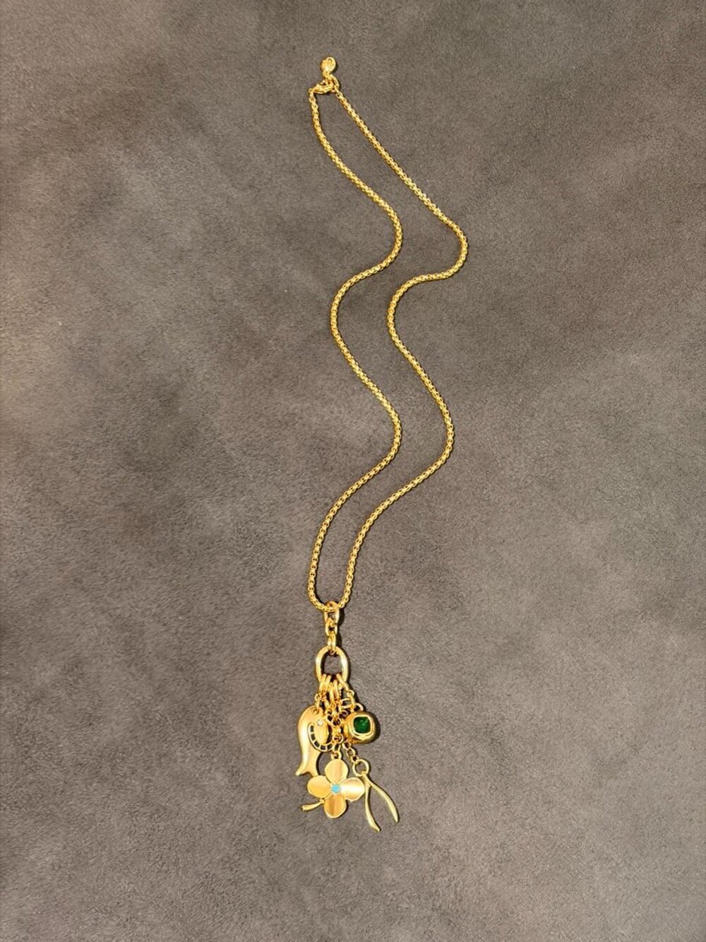 Roxanne Assoulin Buona Fortuna Charm Pendant